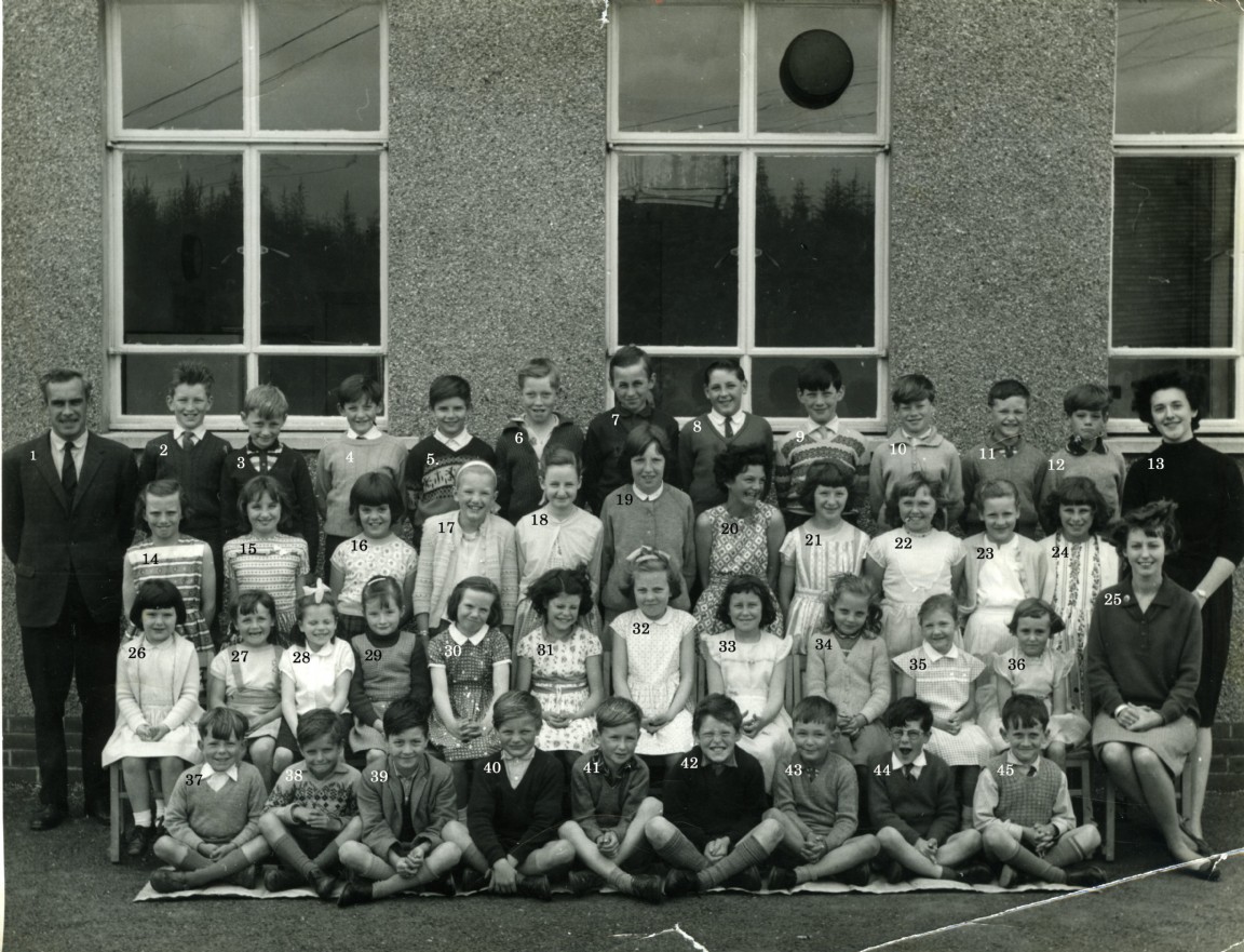 Glentrool Village Primary School 1964