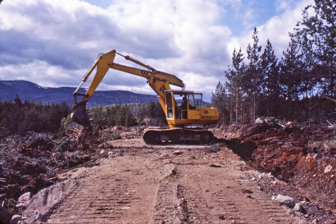 New Access road at Dunalastair East