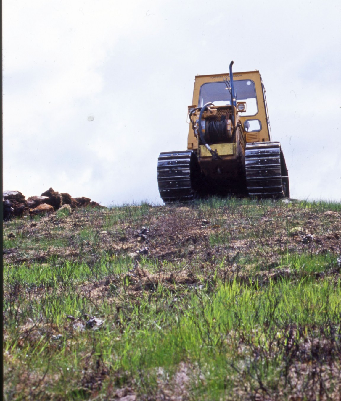 International Ploughing Tractor at Rannoch Forest