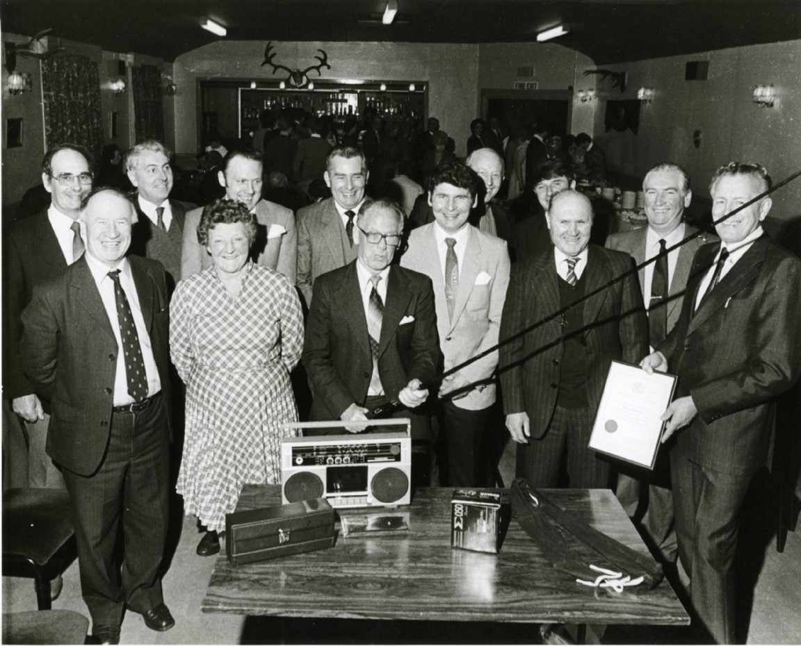 Retirement of Duncan Jamieson 1985