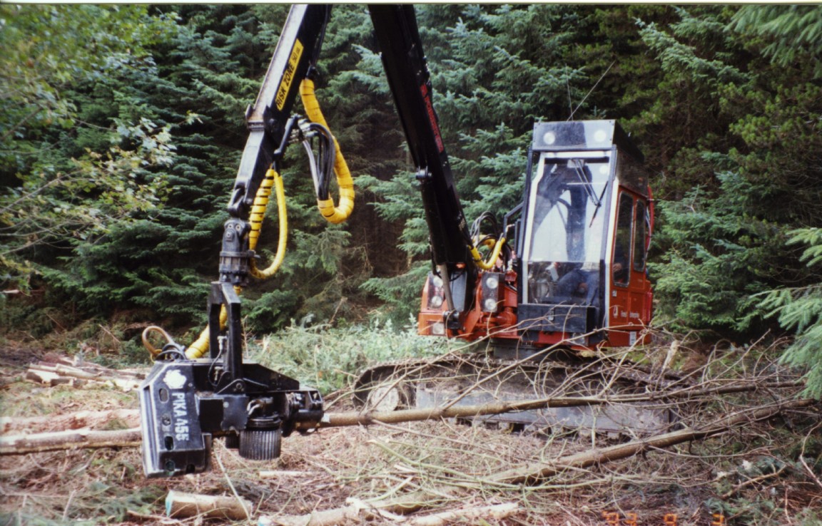 Atlas/Pika Harvester combination - 1993