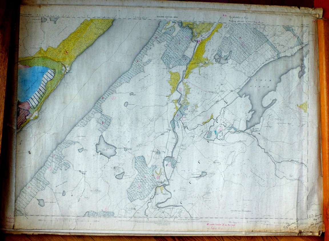 Woodland Survey and Census 1918 � Loch Ness and Farigaig area 