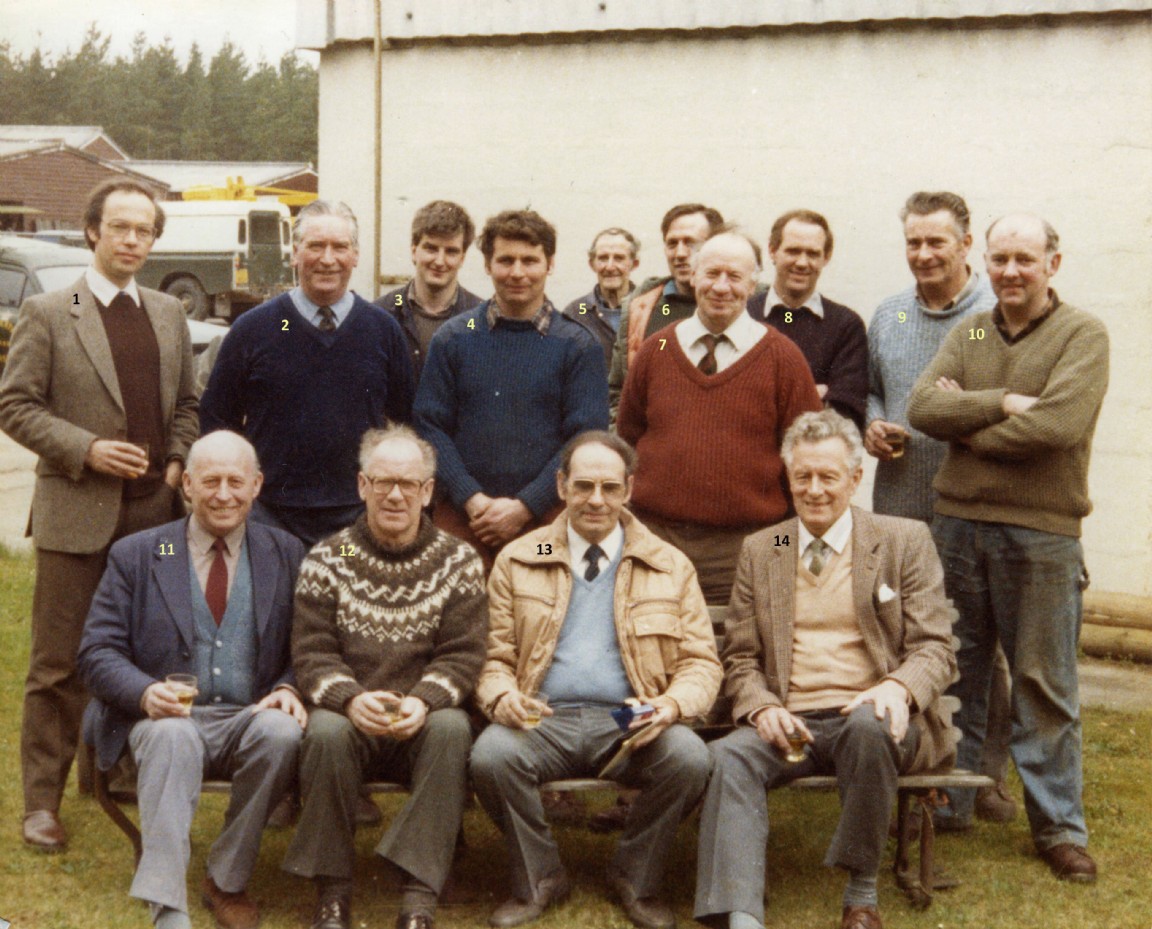 Presentation to Stanley Smith � Tractor and swipe operator 