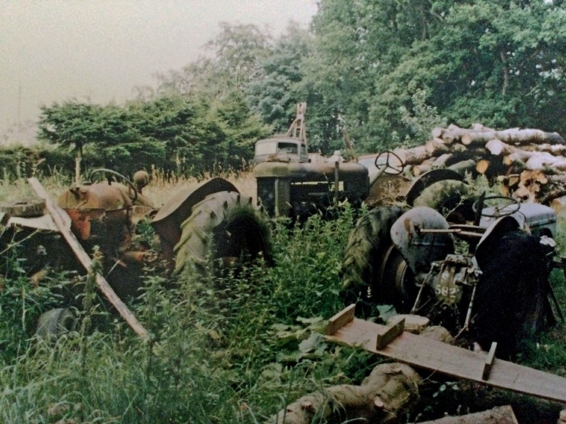 A machine collector�s paradise! Wolfhill, Perthshire