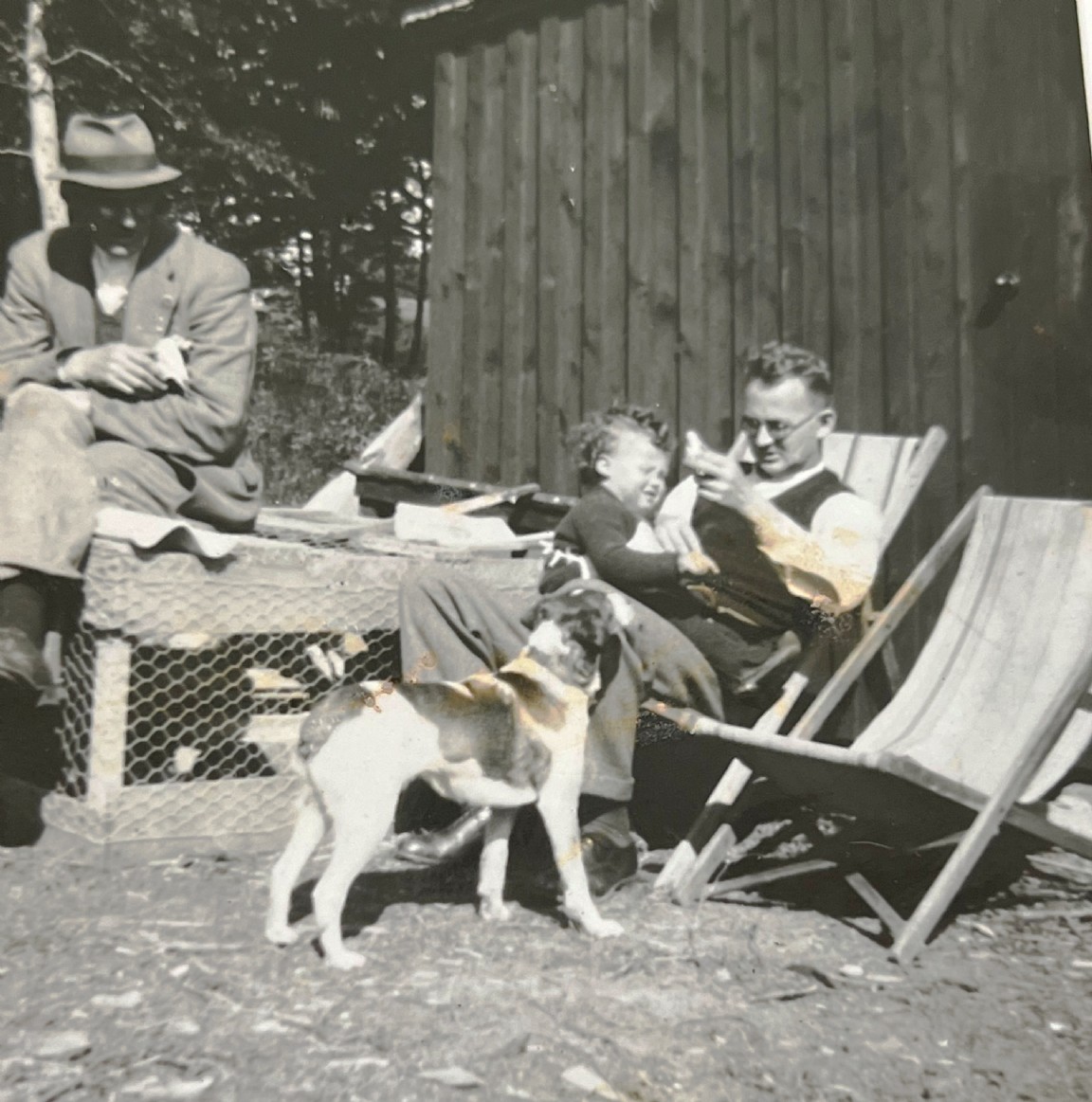 Adam Cassie at Forest Lodge, Countesswells Forest, Aberdeen