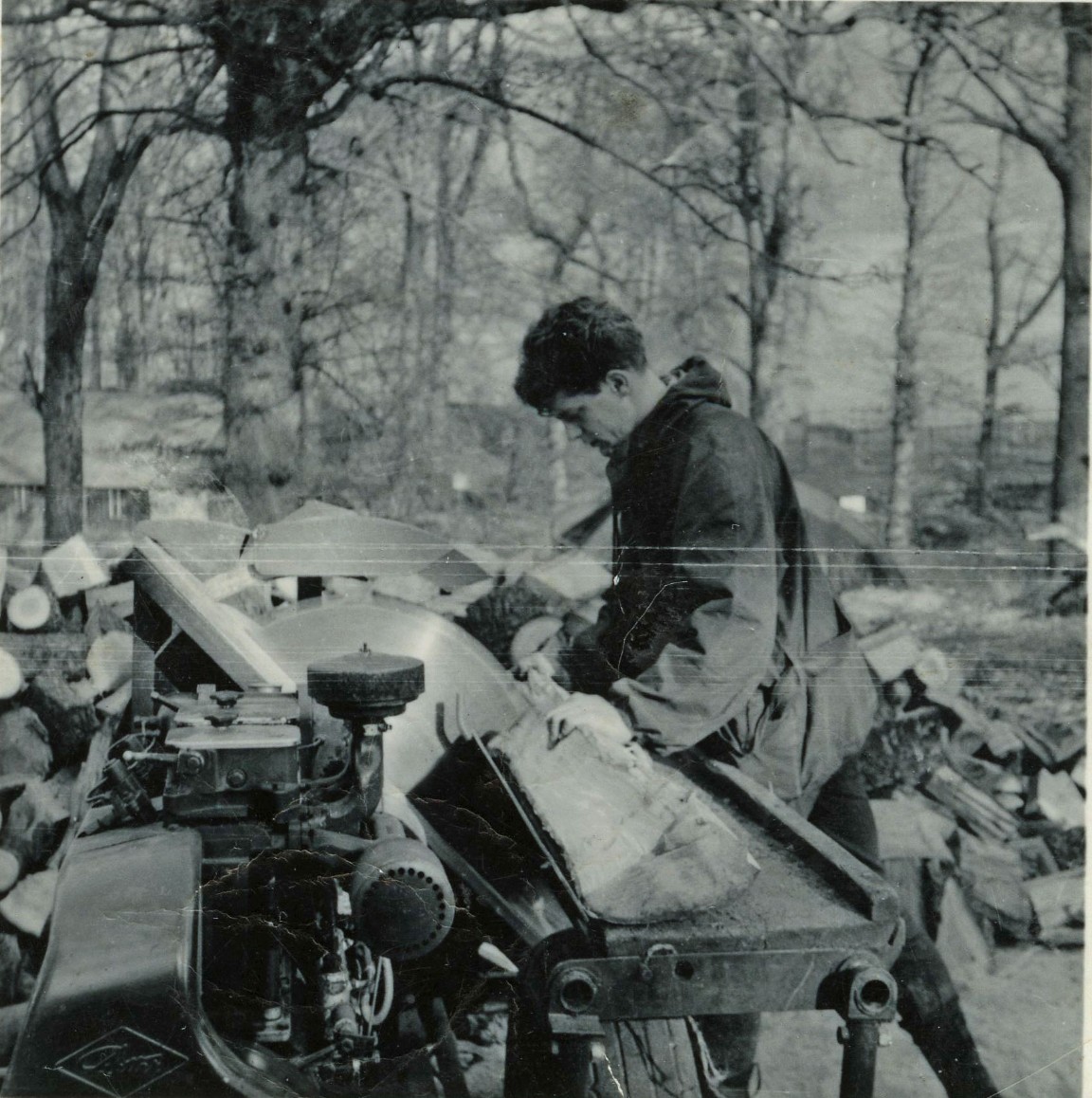 Peter Burman at Faskally Forester Training School � Did you know him?