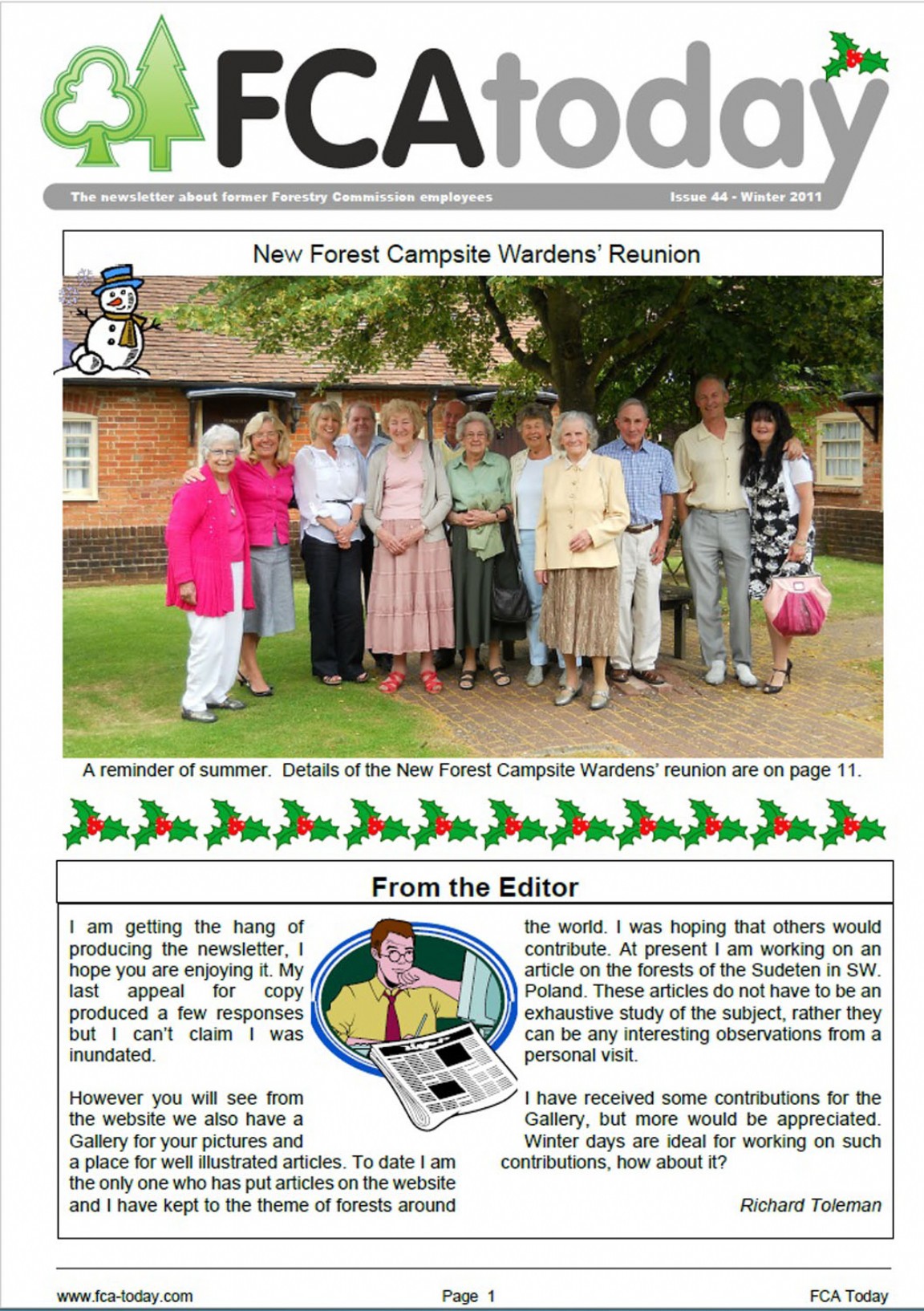 FCA Magazine (FCAtoday) - Issue 44: Winter 2011