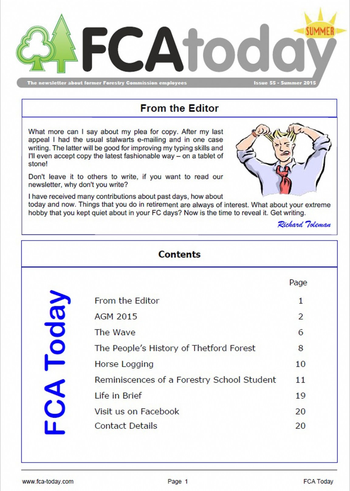 FCA Magazine (FCAtoday) - Issue 55: Summer 2015