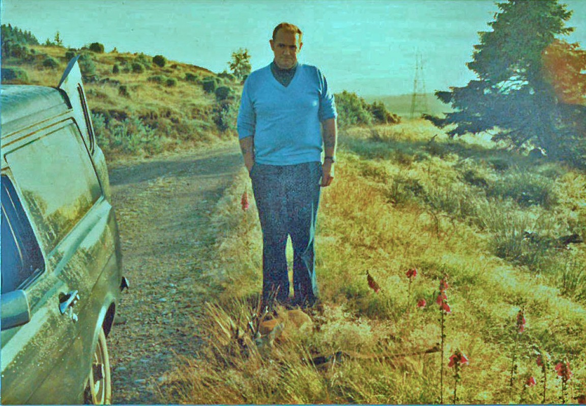 Donald Milton at Inshriach Forest circa 1975