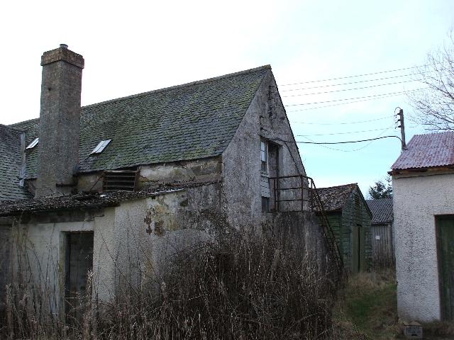 External shot of Blackstand Bothy (top) floor.