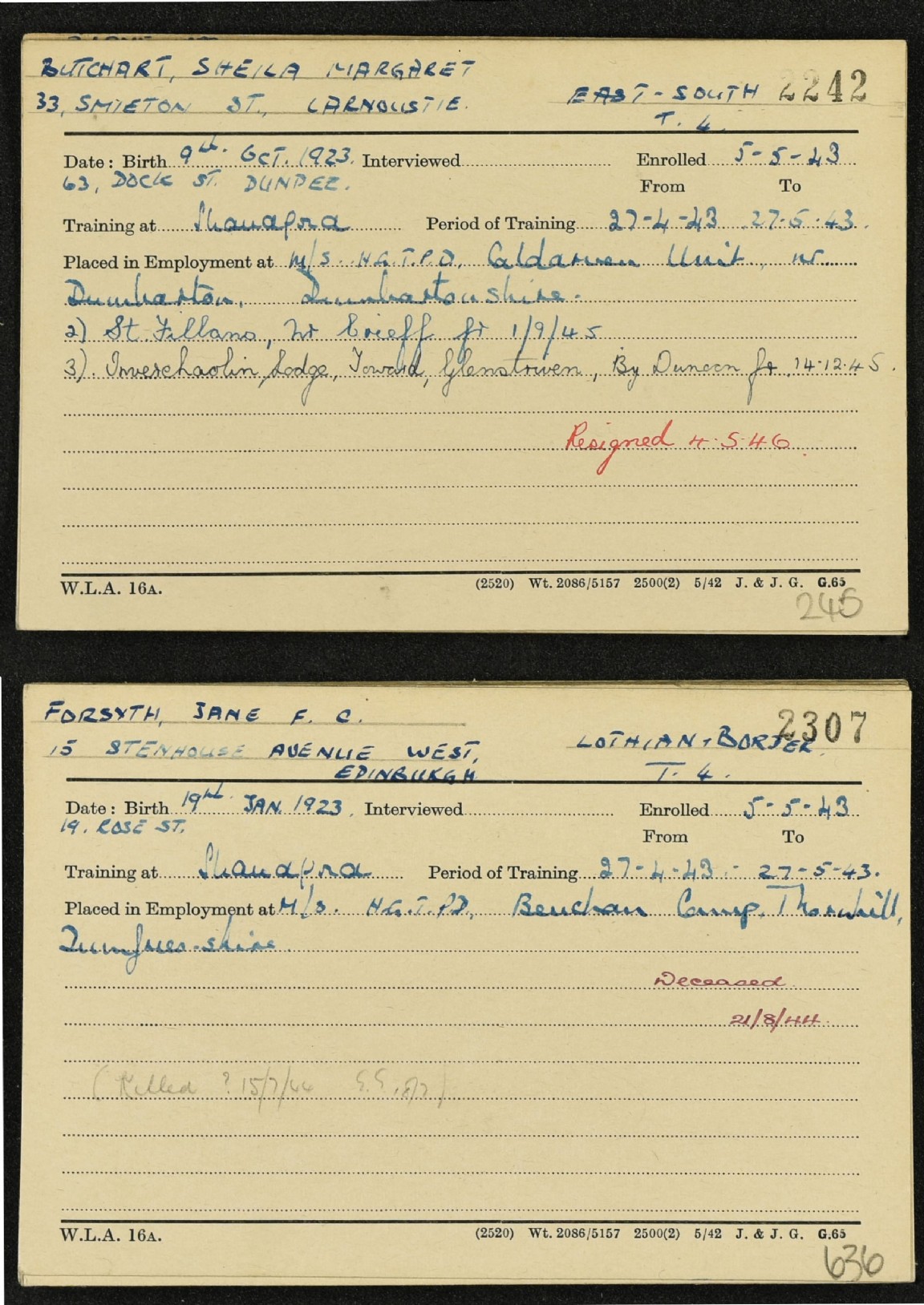 Scottish Women�s Timber Corps article published in Journal of Royal Scottish Forestry Society