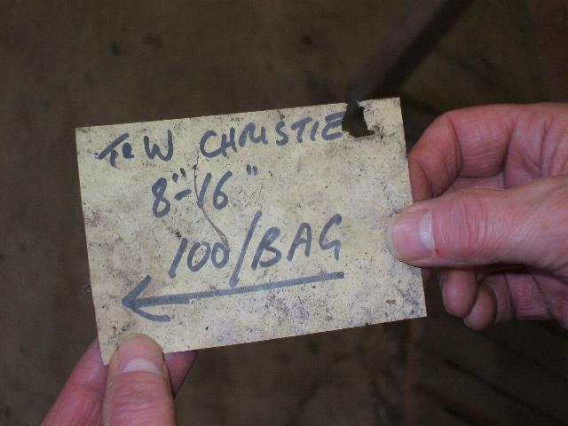Tag found at Blackstand coldstore