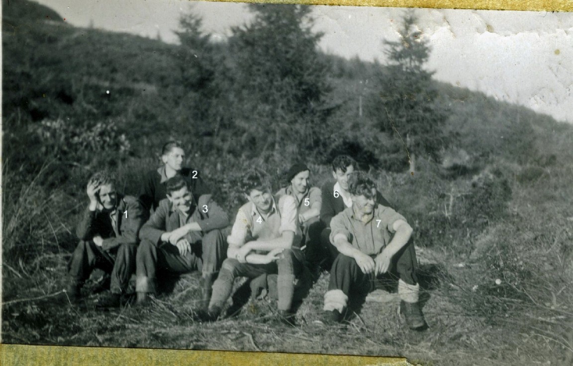 Bemore Forestry School students 1949 - 51 group