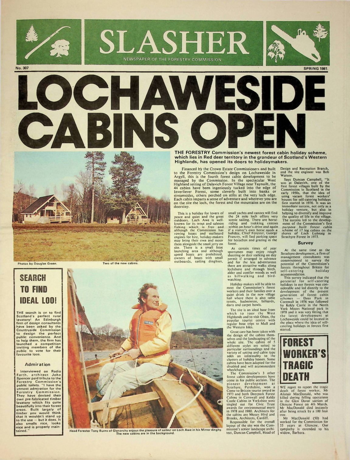 Slasher Magazine Summary: Publication No. 307 - Spring 1981