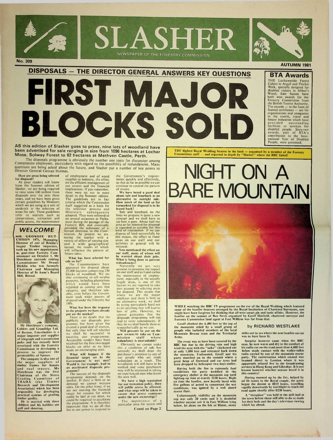 Slasher Magazine Summary: Publication No. 309 - Autumn 1981