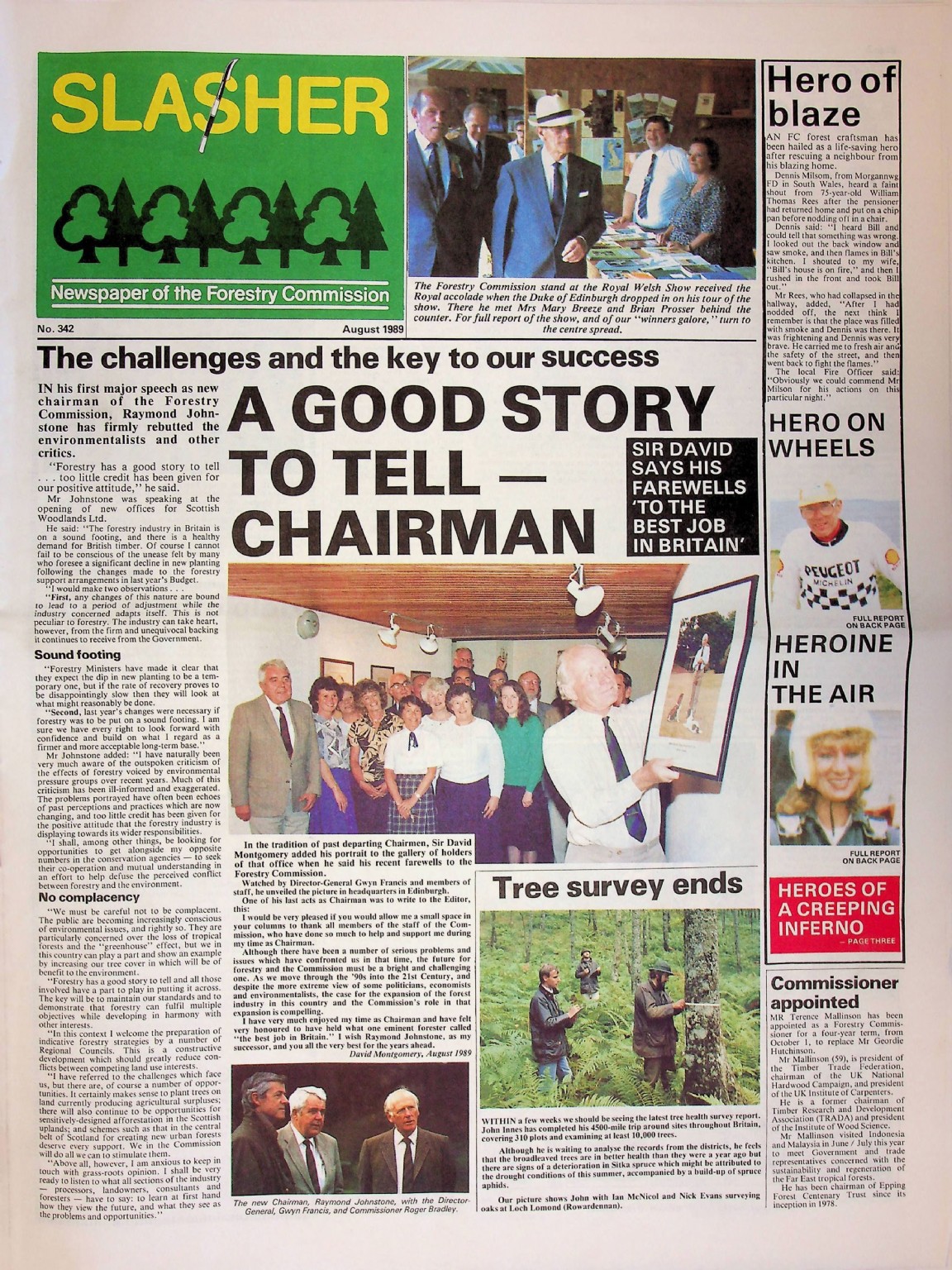 Slasher Magazine Summary: Publication No. 342 - August 1989