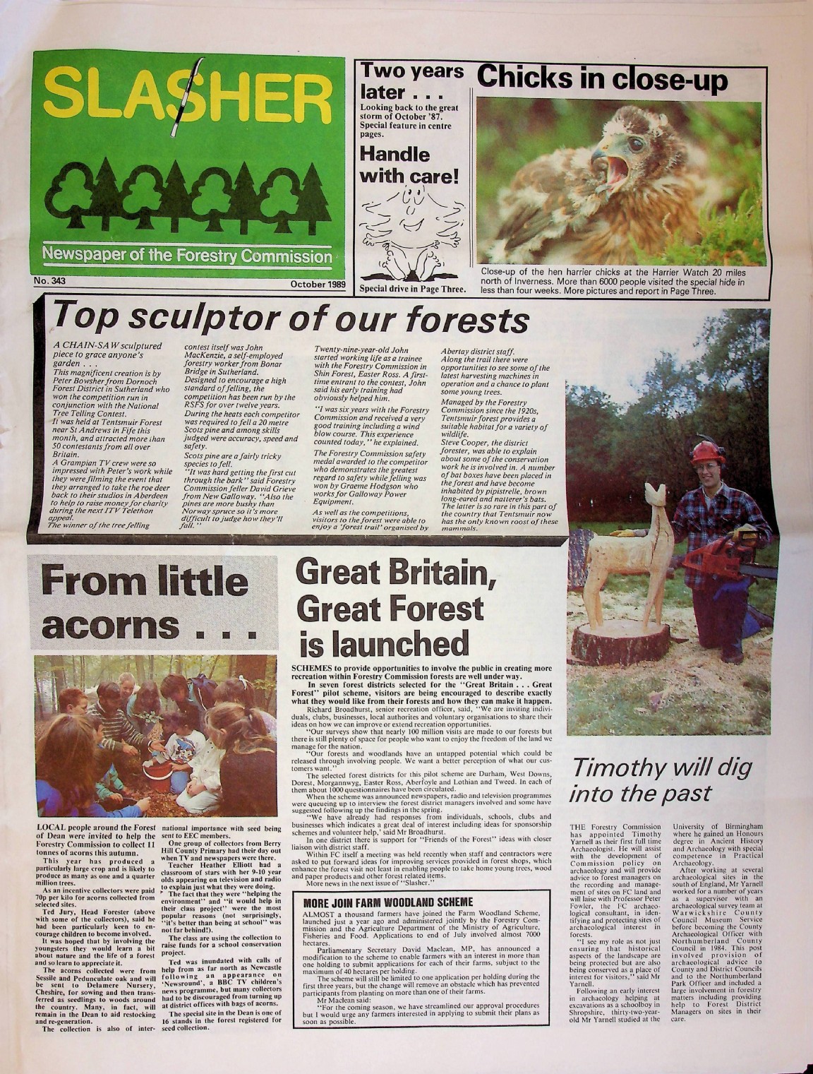 Slasher Magazine Summary: Publication No. 343 - October 1989