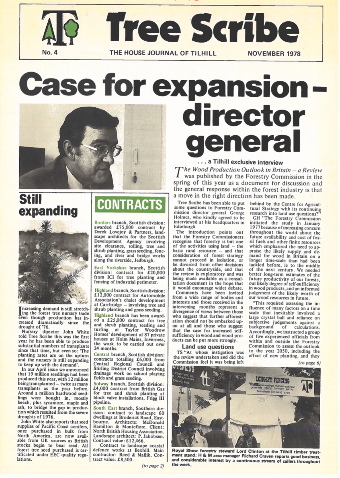 TREE SCRIBE - JOURNAL OF TILHILL FORESTRY  Tree Scribe � No 4 