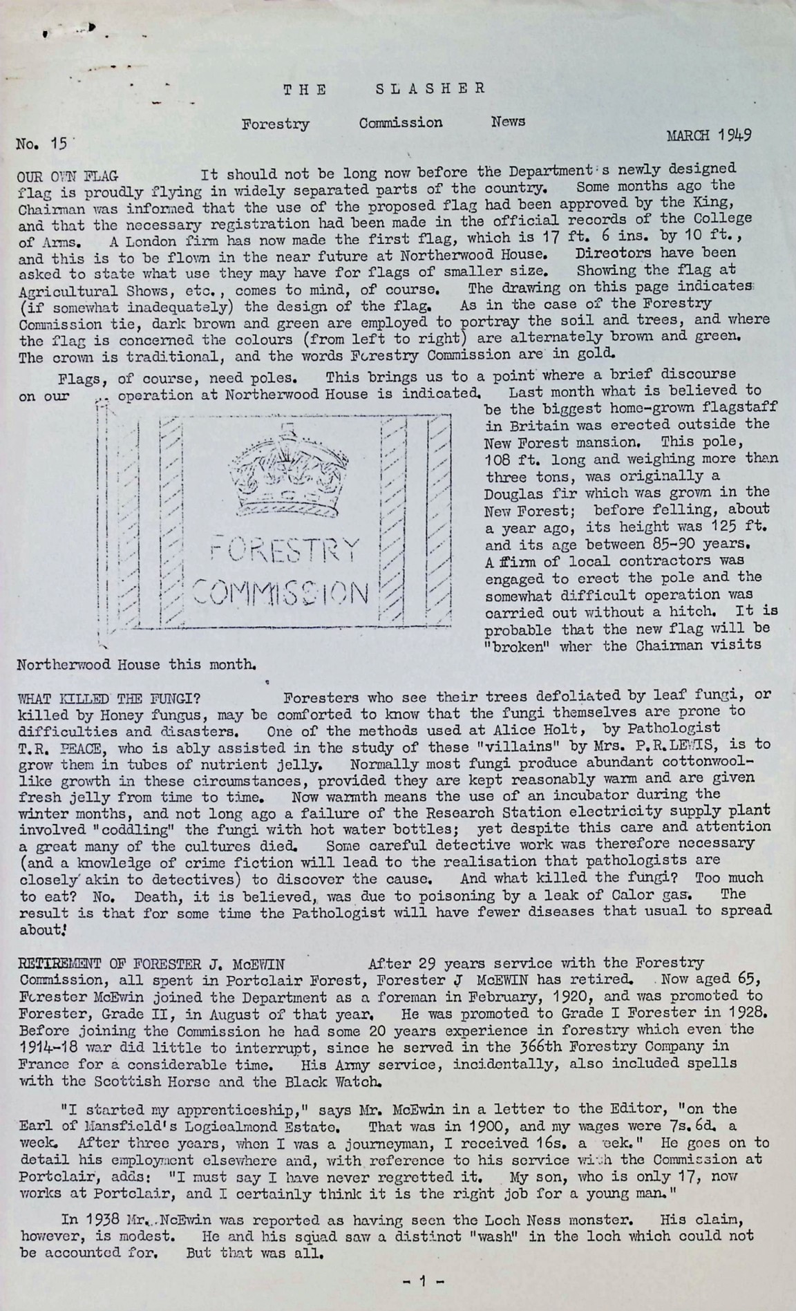Slasher Magazine Summary: Publication No. 15 - March 1949