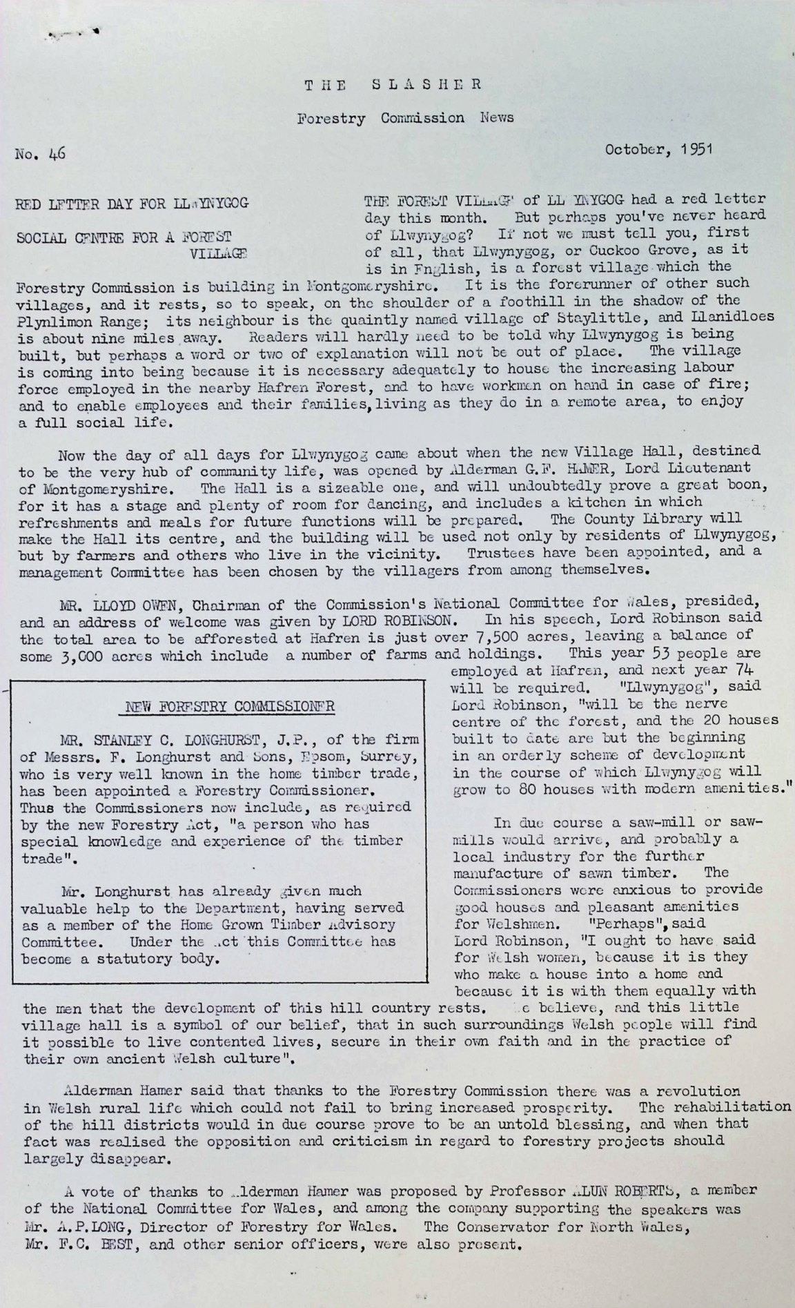 Slasher Magazine Summary: Publication No. 46 � October 1951