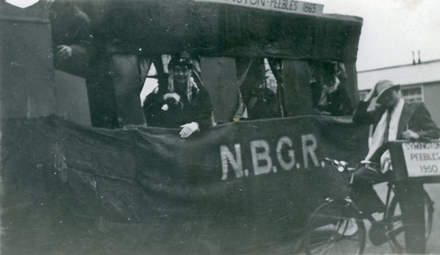 Glentress Forestry School  gala day parade 1950