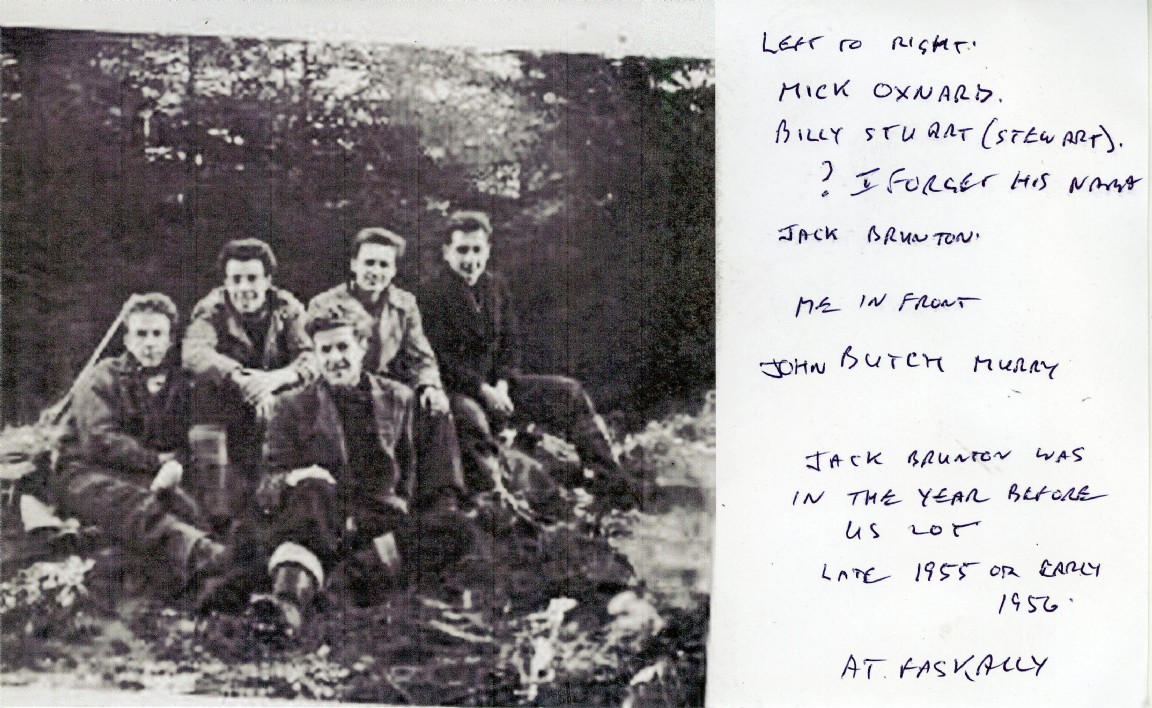 Some Faskally Forestry Students circa 1955-56