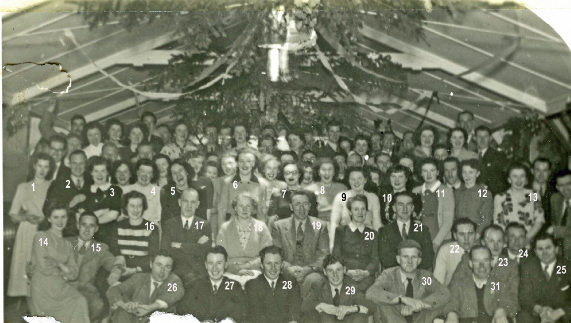 Christmas Party at Glentress circa 1948