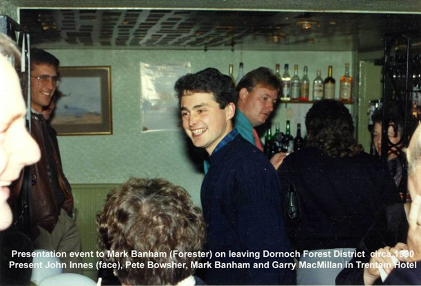Dornoch Forest District Staff - circa 1990 to 1991