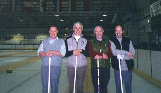 Forestry Commission staff curling at Perth