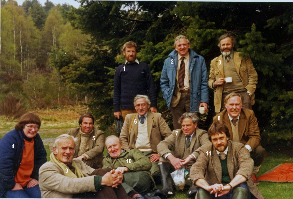 Senior Staff from East Scotland Conservancy 1980