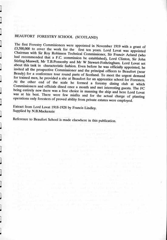 Forester Training Schools 1904 - 1971    PDF 3