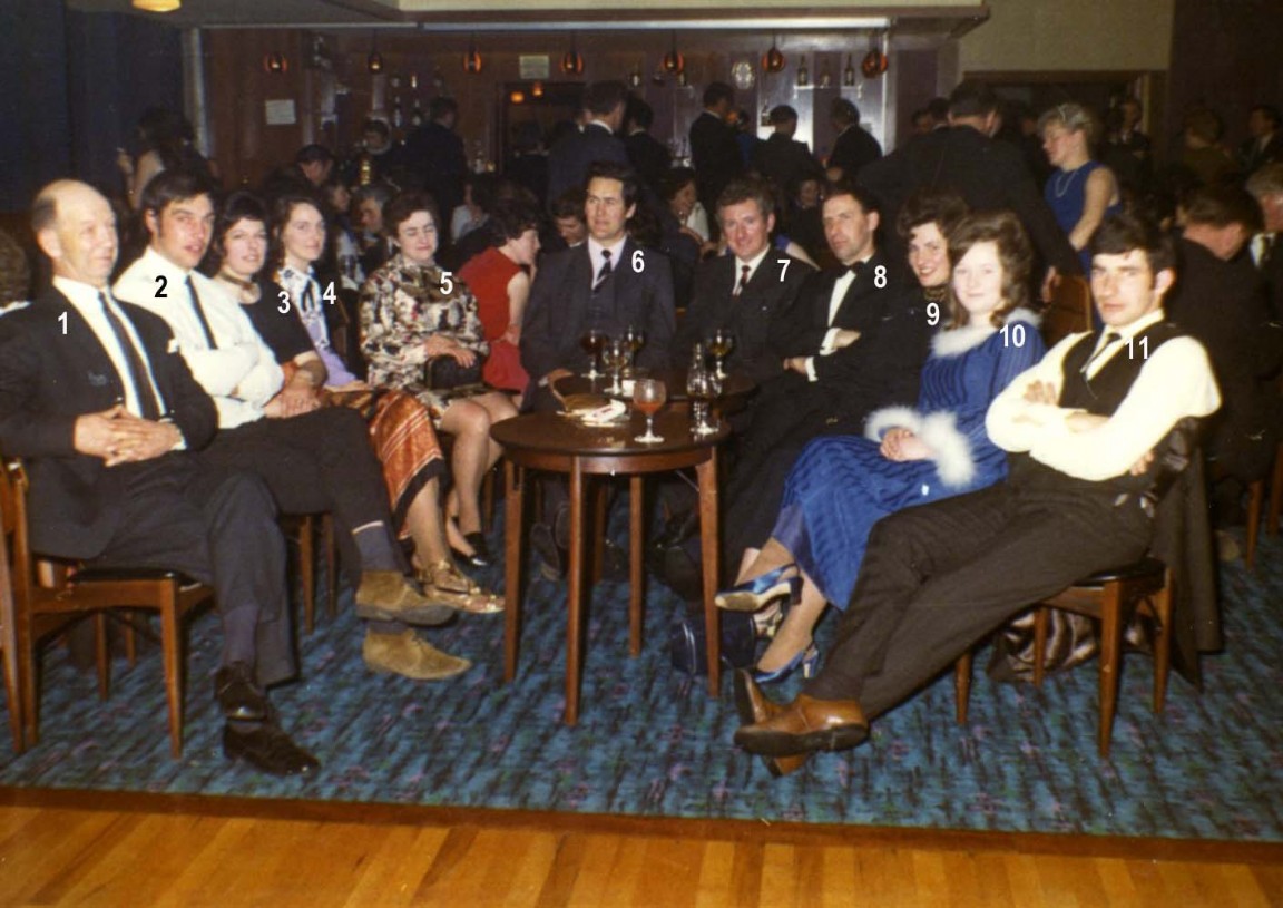 Forestry dance at Elgin or Fochabers 1970