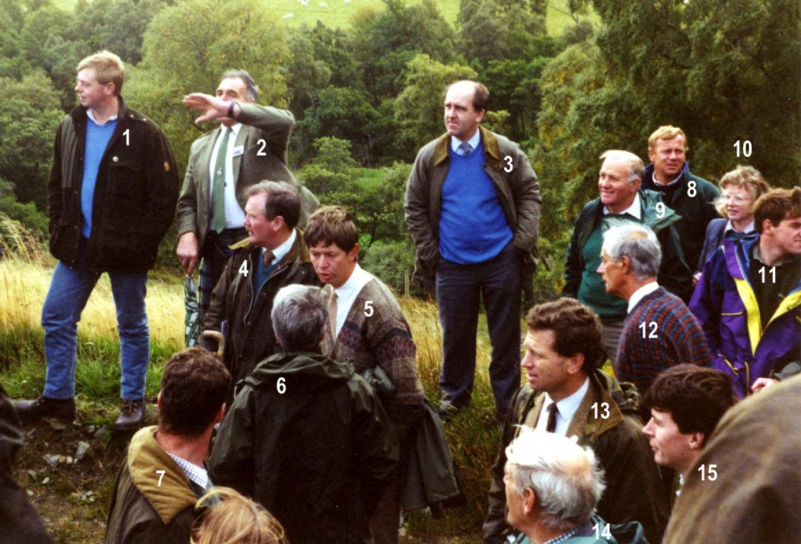 Royal Scottish Forestry Society Tour circa 1991