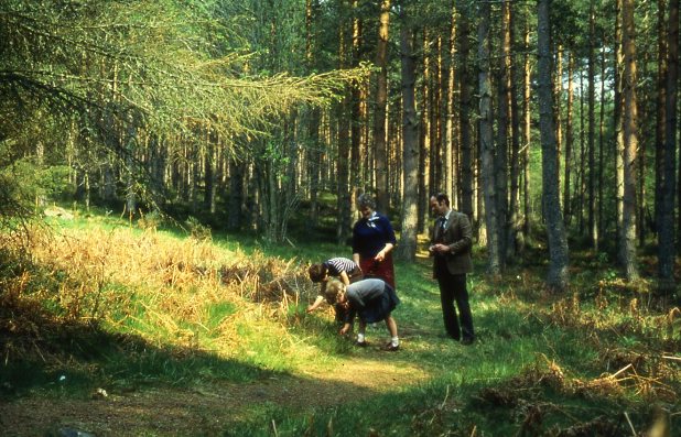Monaughty Forest - Visiting family