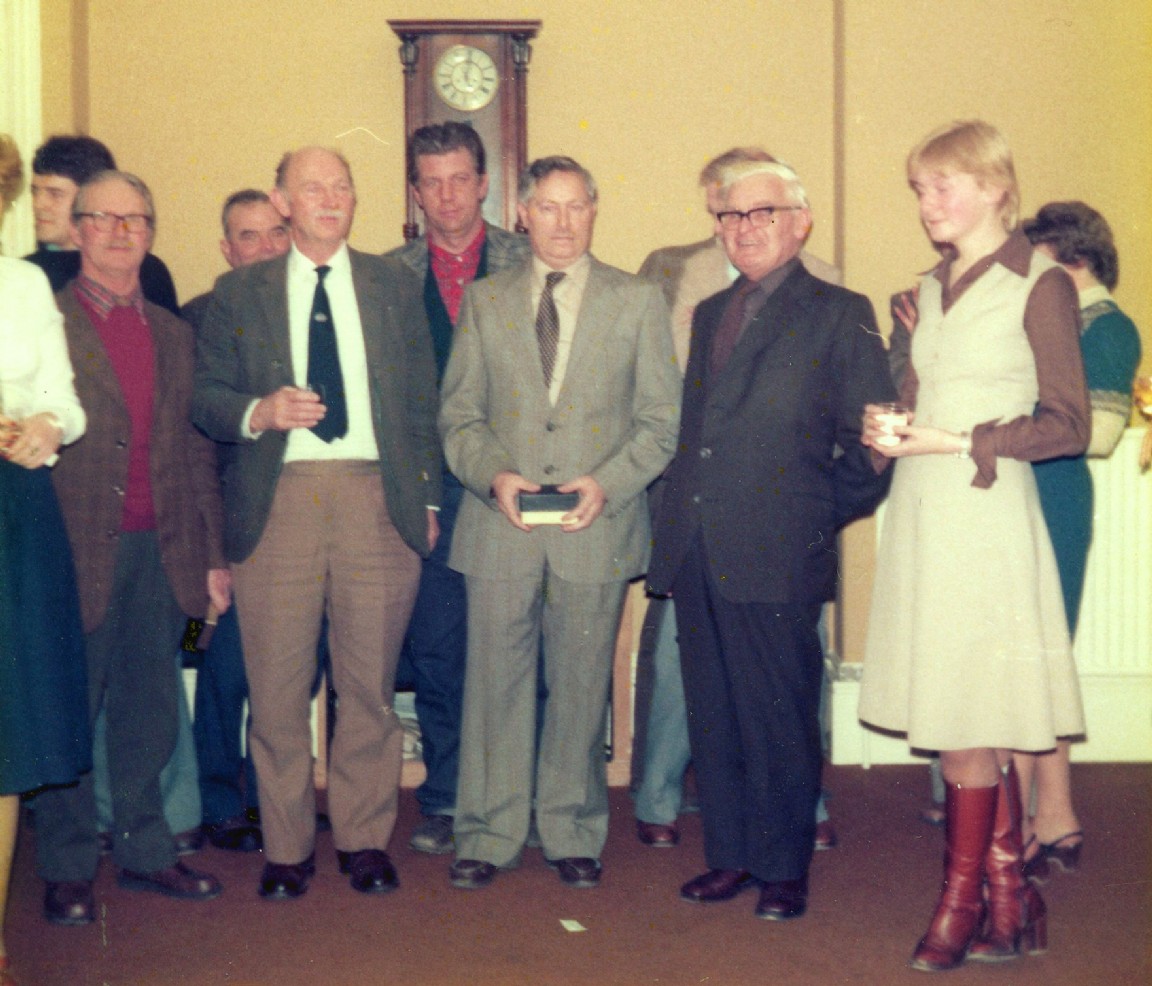 Presentation to Sandy Tough by Riddochs