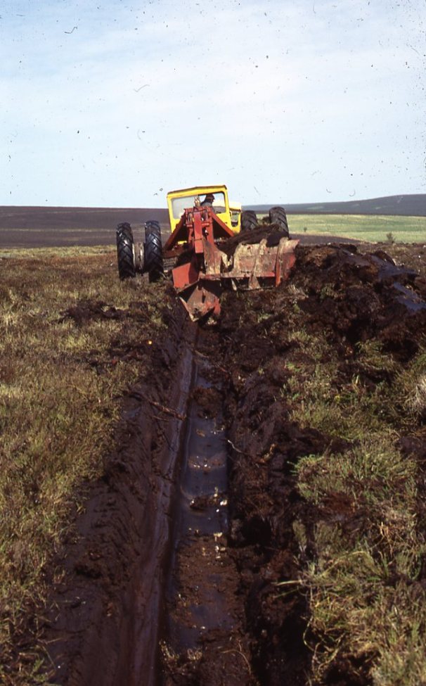 Humpy draining plough at Rannoch
