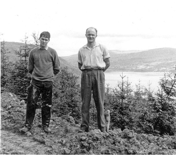 Walter Paterson and colleague at Drummond Hill