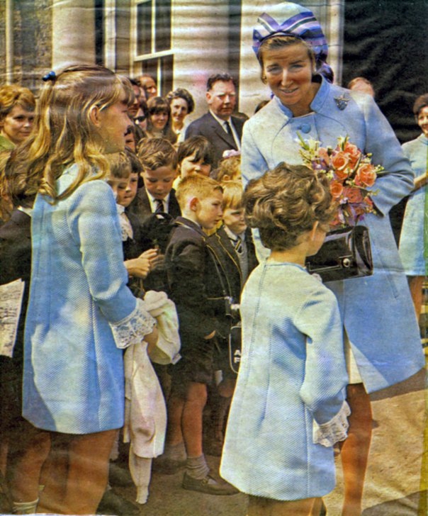 Princess Alexander at Bush Estate on FC Jubilee
