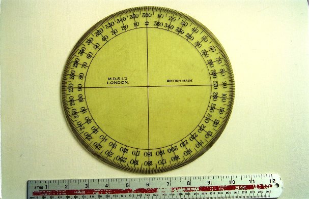 Large Circular Protractor